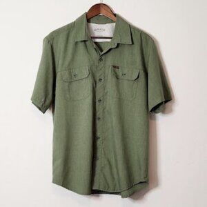 Orvis Men's Short Sleeve Button-down Size Large Excellent Condition